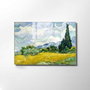 Wallity Cuadro Decorativo de Vidrio Templado Multicolor 70 x 100 cm